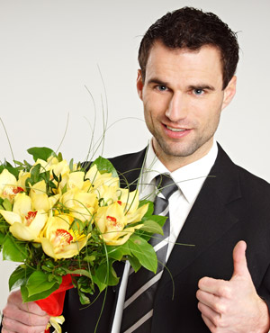 Quel bouquet offrir à un homme ?