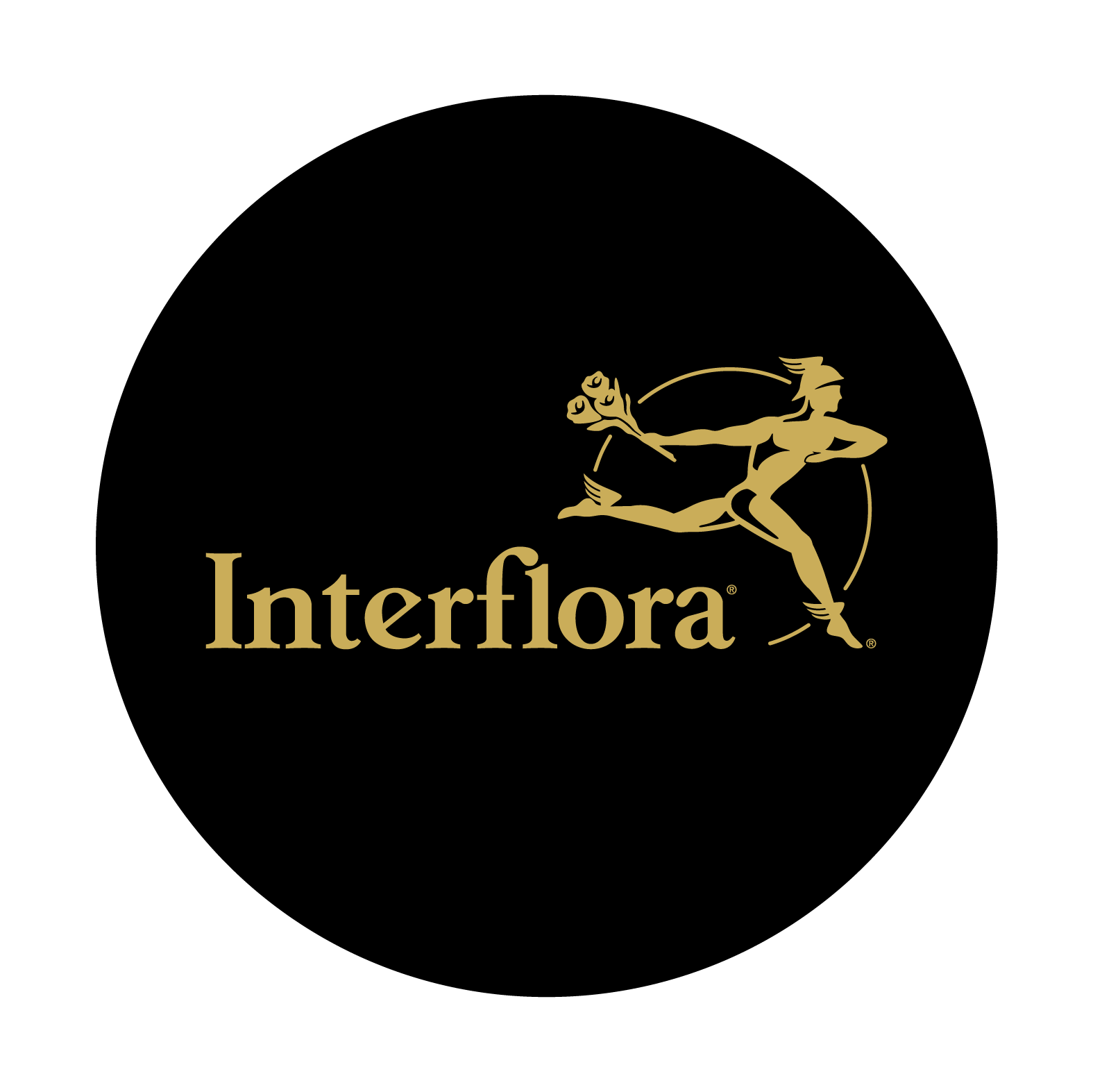 Logo Interflora officiel - www.interflora.fr