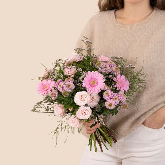 Plaisir fleuri et son sac cadeau