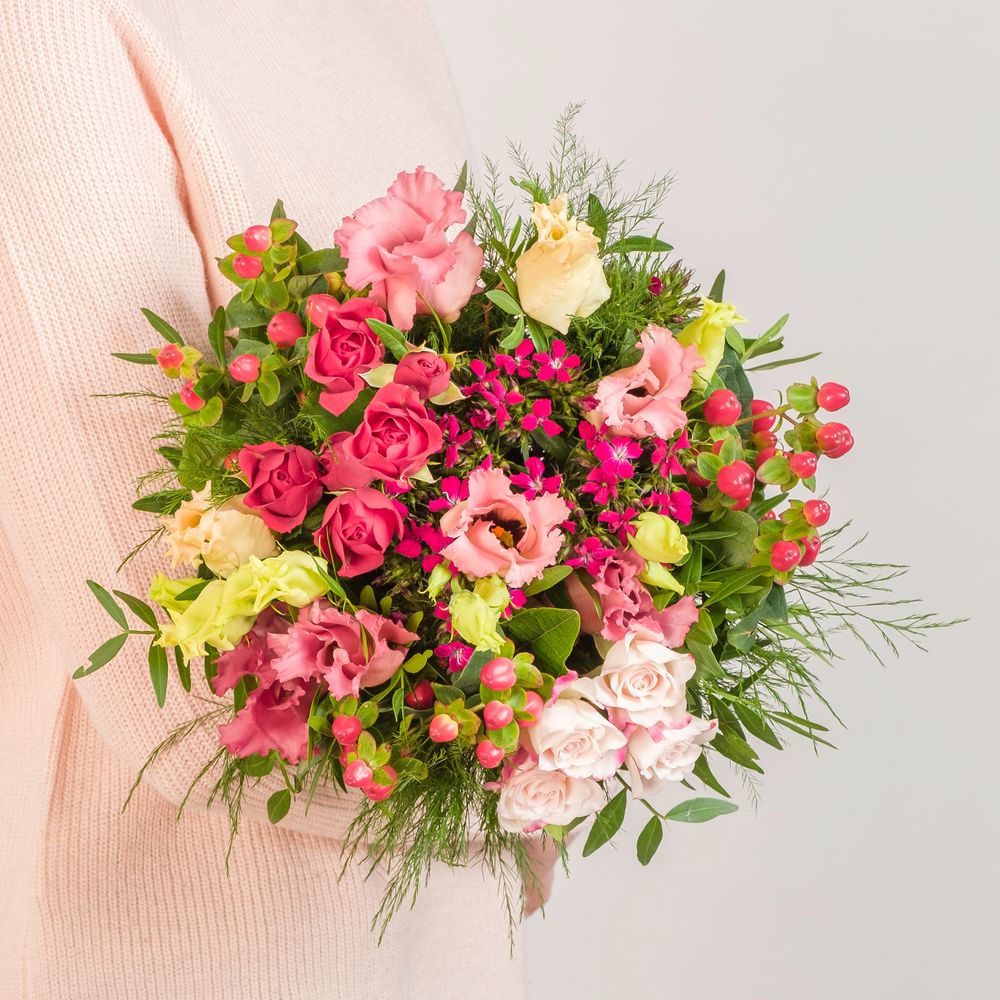 Le bouquet du fleuriste Saint Valentin | Saint-Valentin | Interflora |  Livraison bouquets