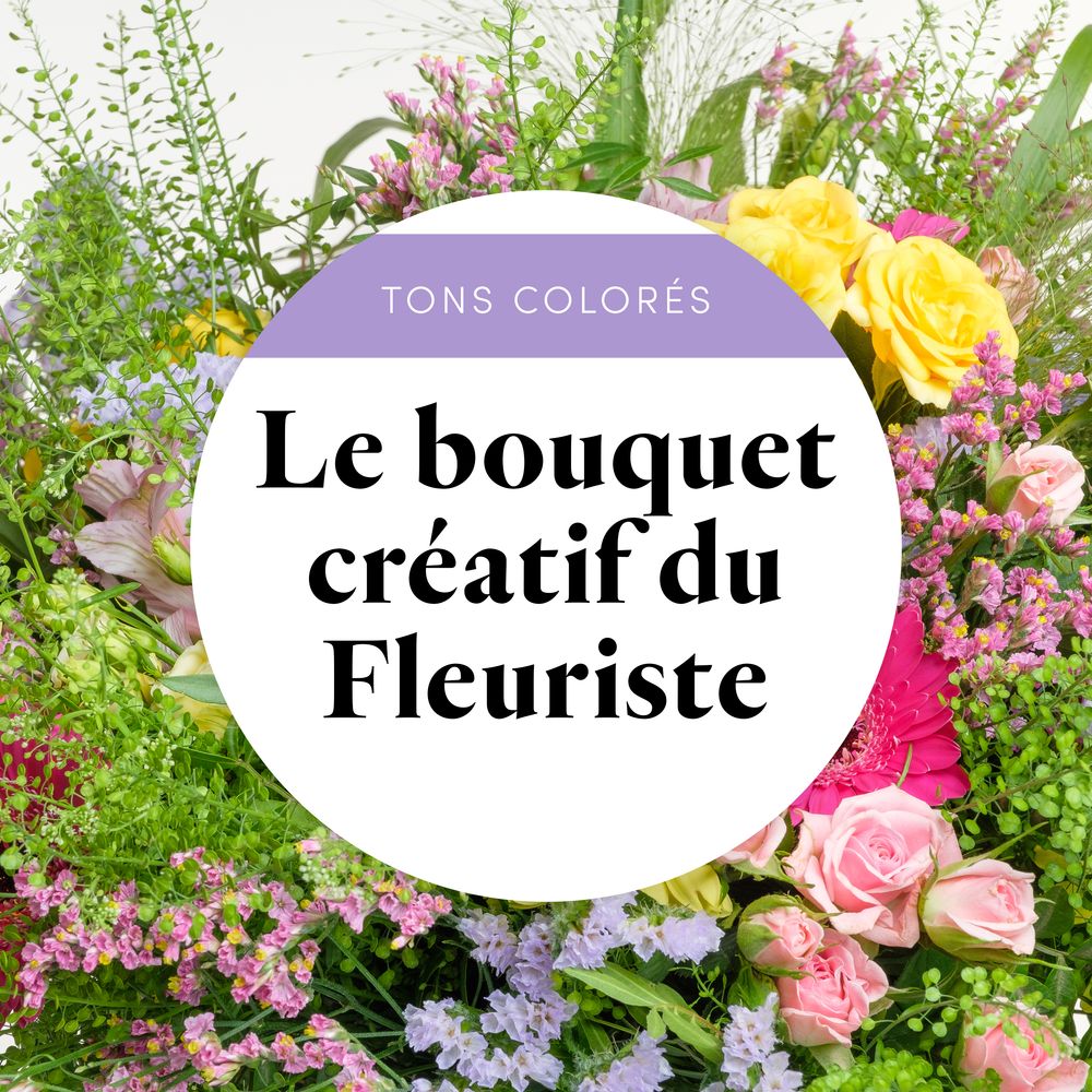 Bouquet du fleuriste Multicolore | Livraison de fleurs| Interflora