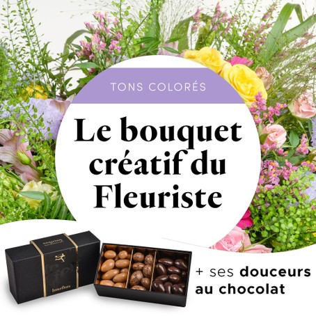 Bouquet de Chocolat grandes origines extra noir - Livraison à domicile.