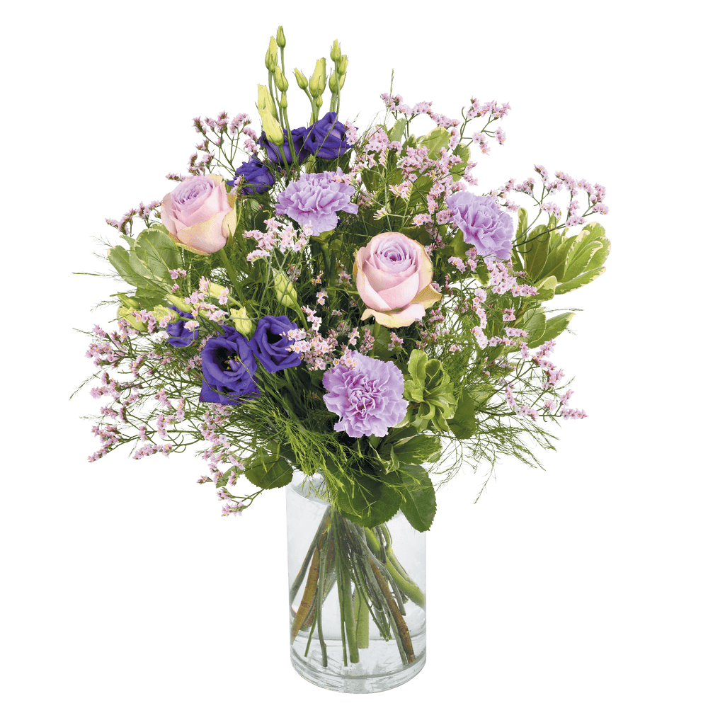 Violetta : bouquet champêtre de couleur parme