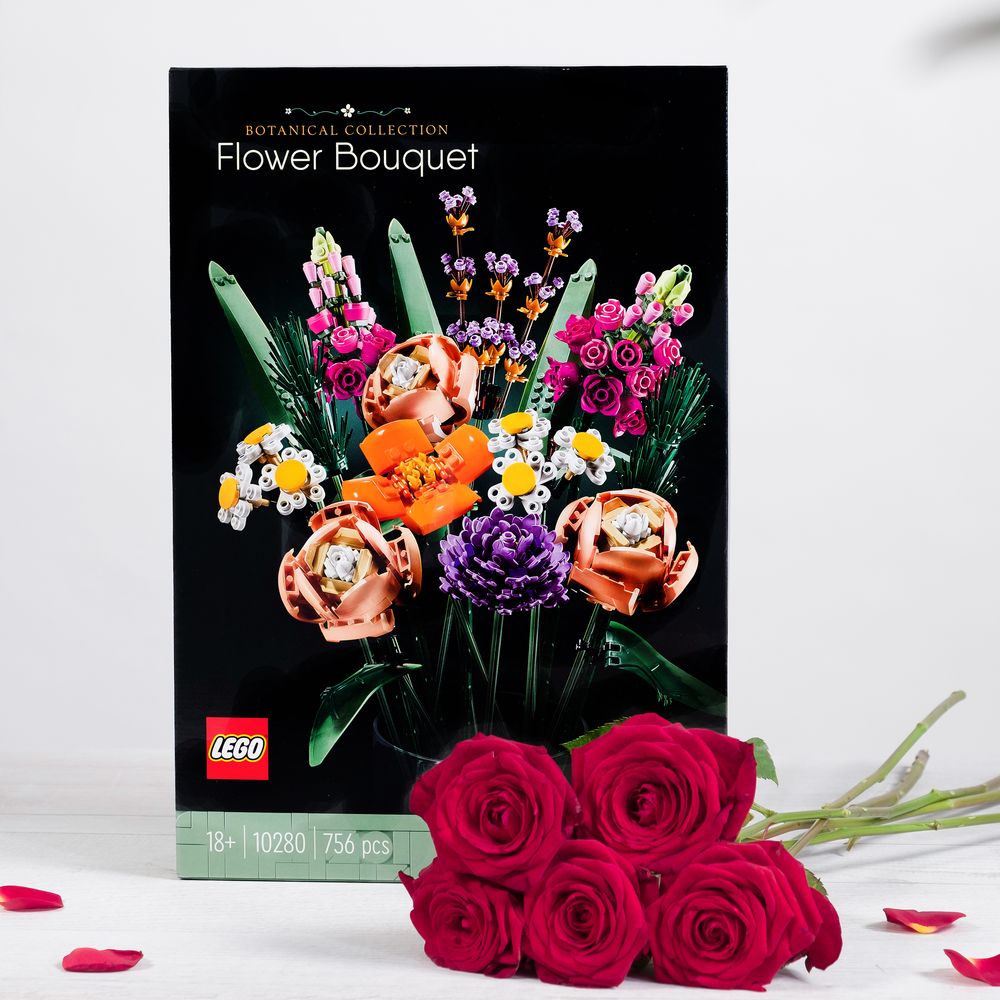 5 roses & Bouquet LEGO®