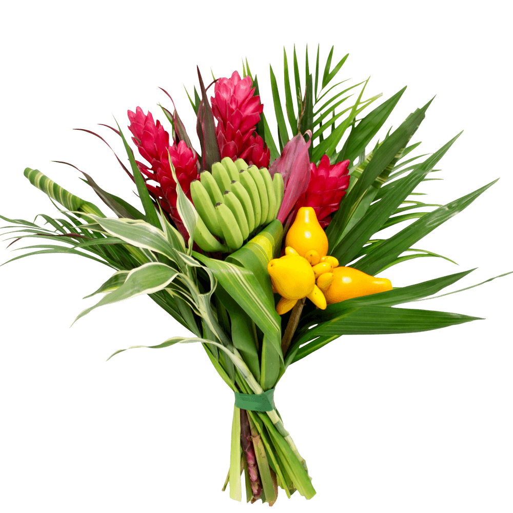 Tropical | Rapidité : Remise en main propre en - de 4h | Qualité garantie :  Bouquet réalisé par un artisan fleuriste