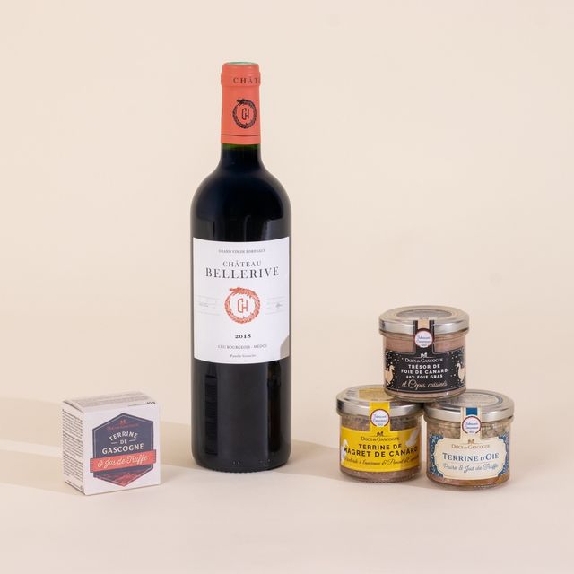 Le Terroir - Vin & trio de terrines de foie gras