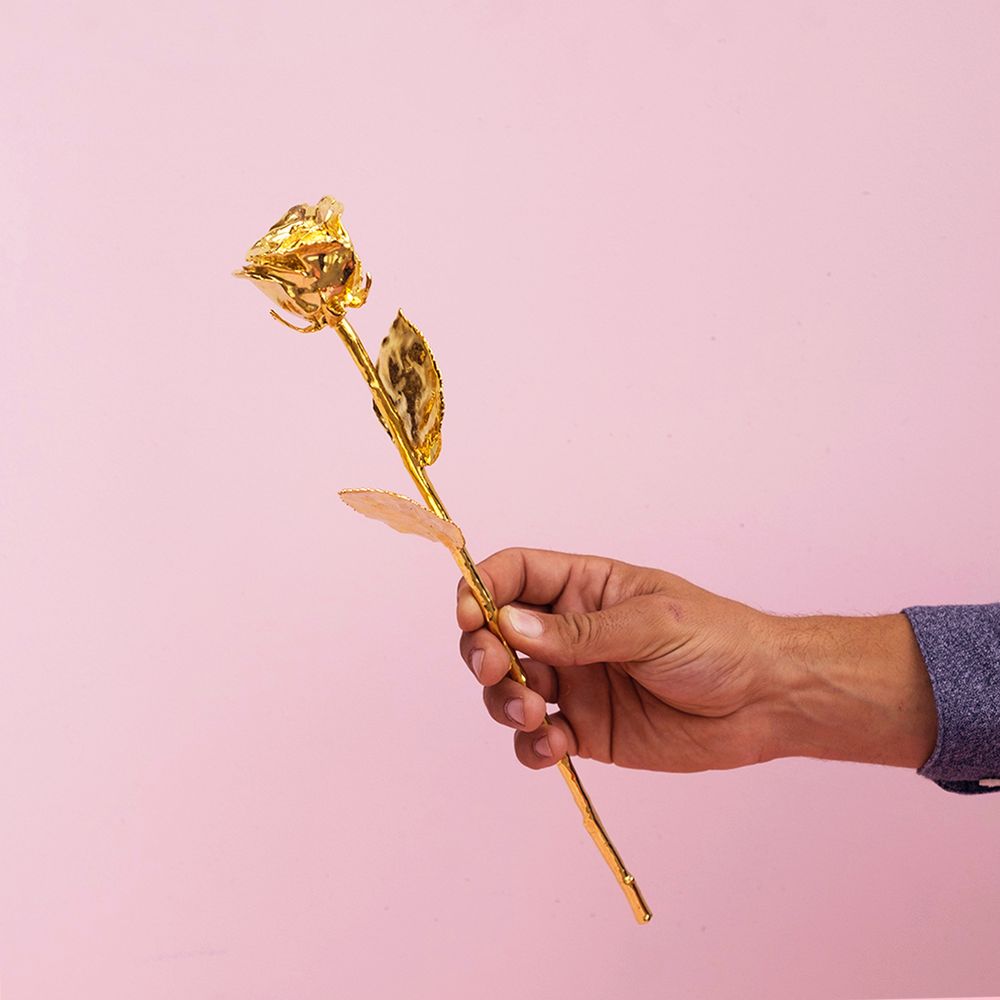 Rose en or [ Interflora | Livraison en moins de 24h