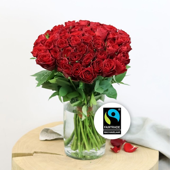 bouquet de roses Saint-Valentin