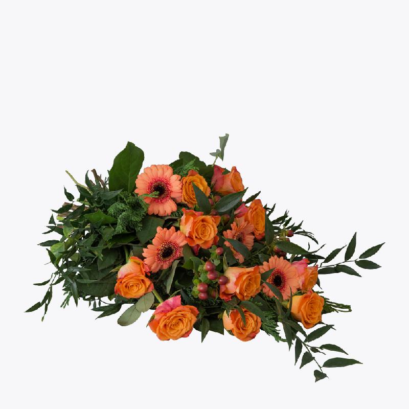 Funeral Bouquet w Ribbon 170758R