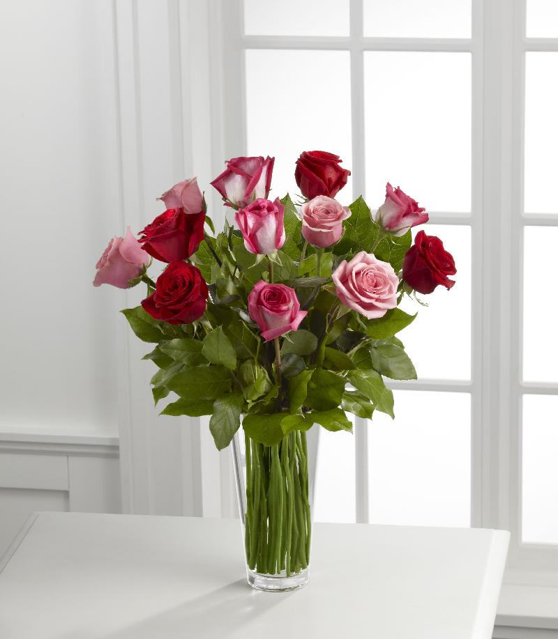 The True Romance Rose Bouquet by FTD VASE INCLUDED