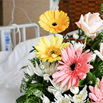 Faire livrer des fleurs dans un hôpital