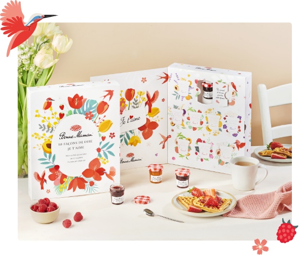 Coffret 10 façons de dire Je t'aime Bonne Maman